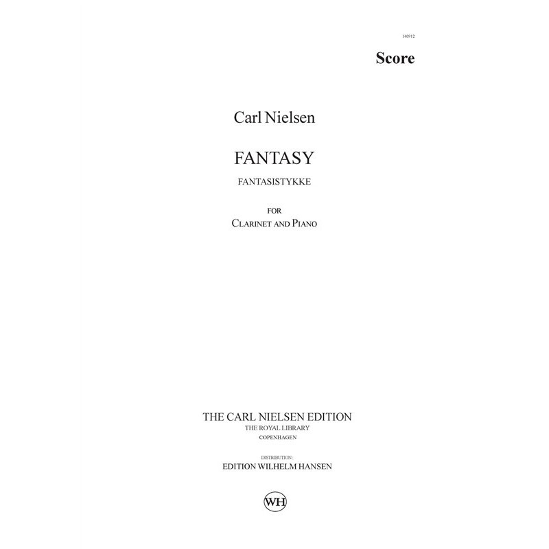 Fantasy for Clarinet and Piano