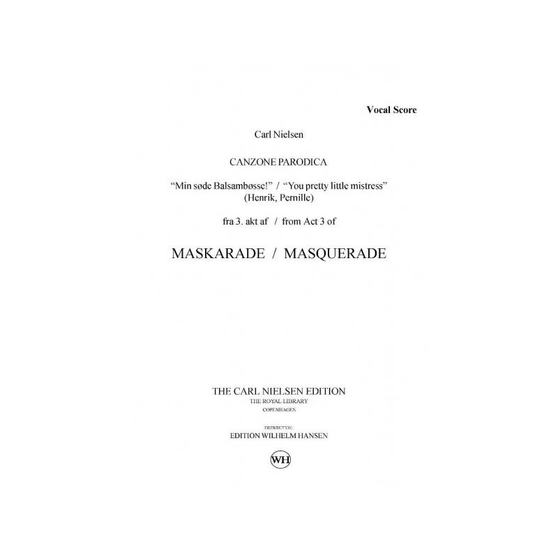 Maskarade / Masquerade - Canzone Parodica