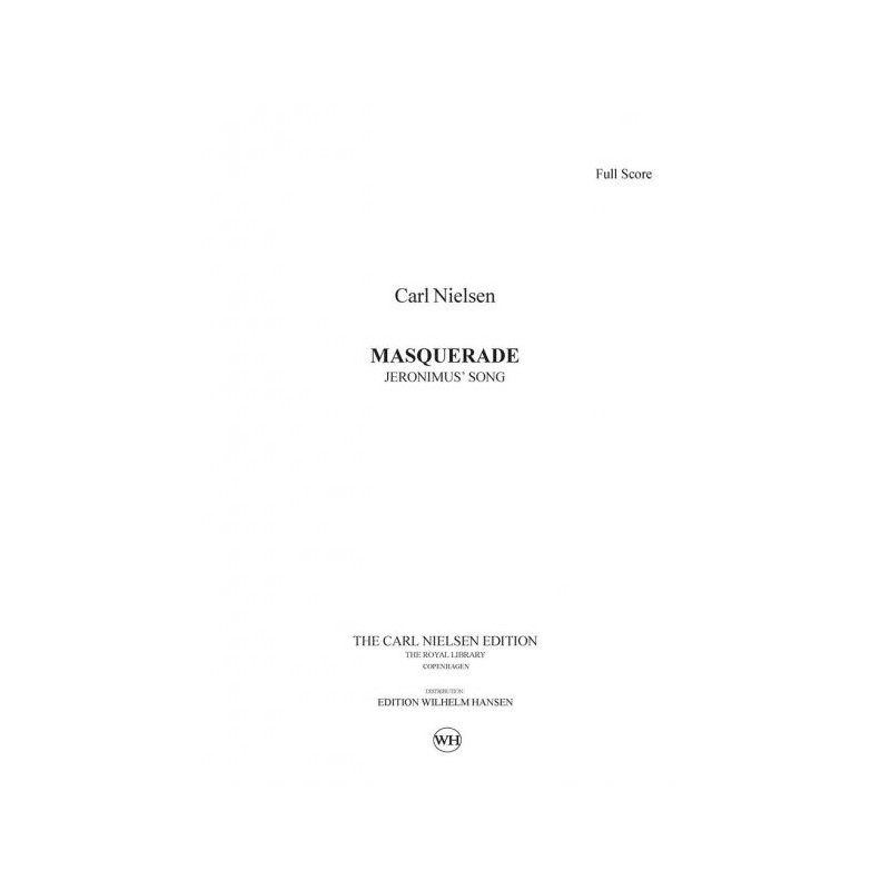 Maskarade / Masquerade - Jeronimus' Song