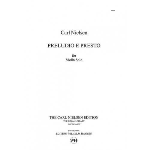 Preludio E Presto Op. 52