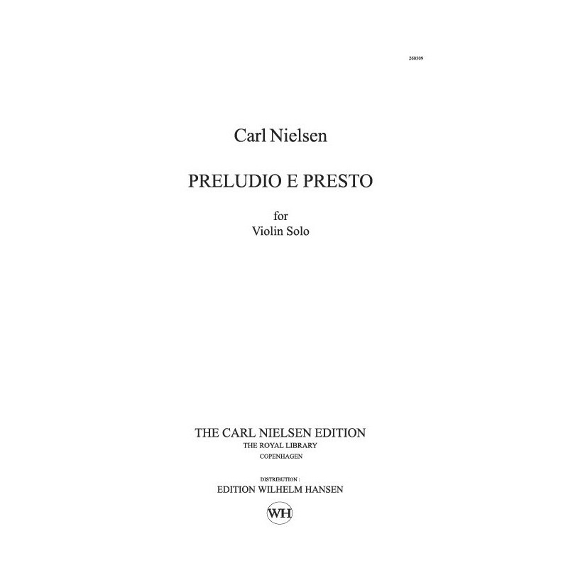 Preludio E Presto Op. 52